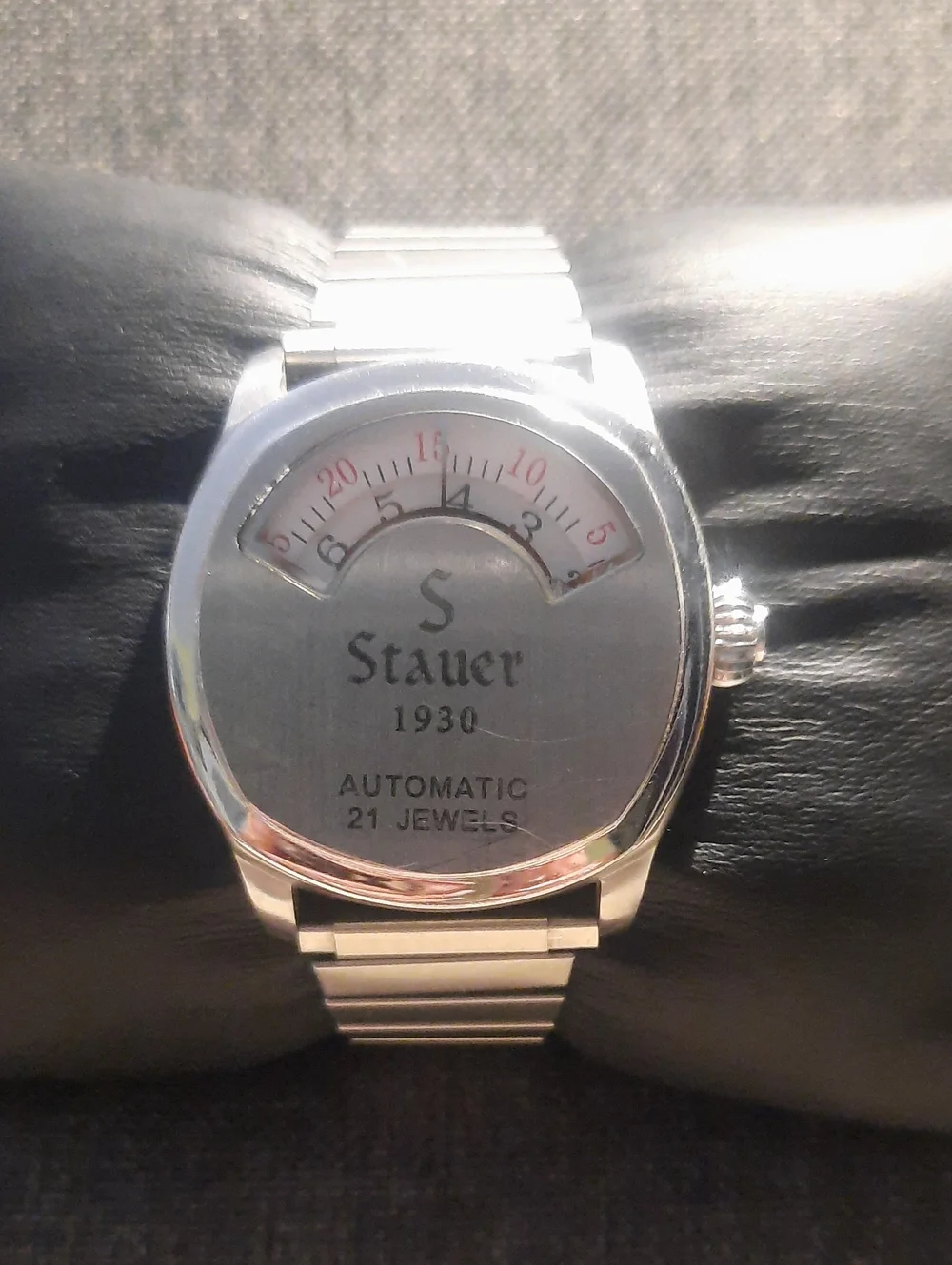 1930 Men's Automatic Watch in Silver